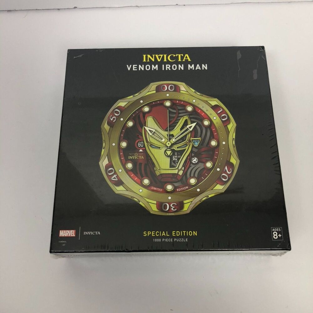 BRAND NEW Invicta Venom Iron Man Special Edition 1000 Piece Jigsaw Puzzle